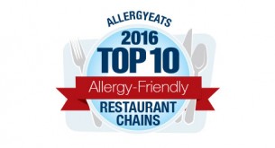 AllergyEats 2016 Top 10 Chains List