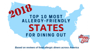 Top 10 Most Allergy-Friendly States for Dining Out